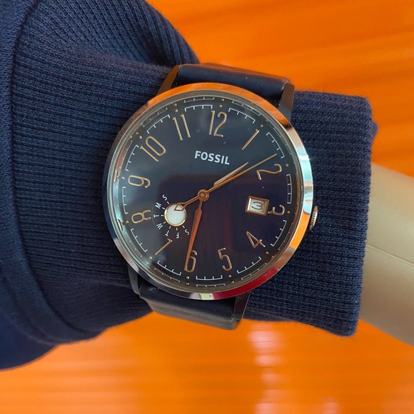 Fossil Other - FOSSIL WATCH ES4107 NAVY BLUE